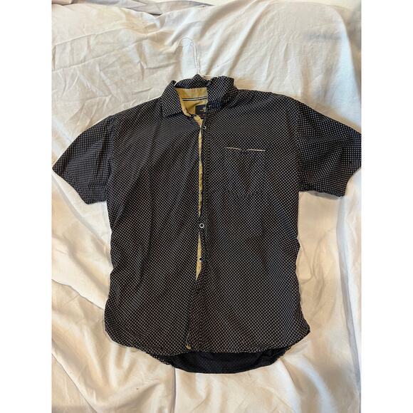 Craft Flow Polka Dot Button Down Shirt - Picture 1 of 3